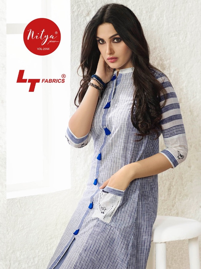 Lt fashion nitiya 25 Nx Kurties Catalog Supplier At Wholesale Price