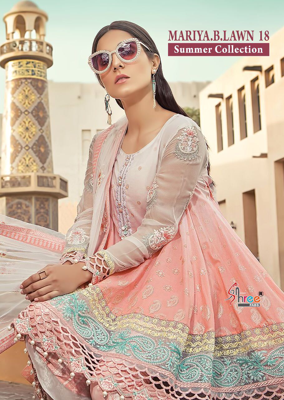 Shree Fabs mariya b lawn 18 collection  Salwar Kameez