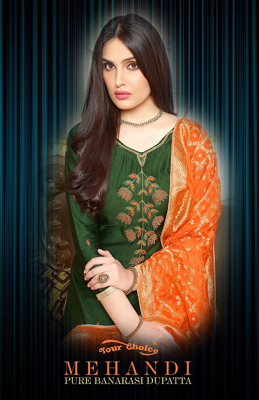 Your choice Mehandi  Salwar Kameez collection Seller