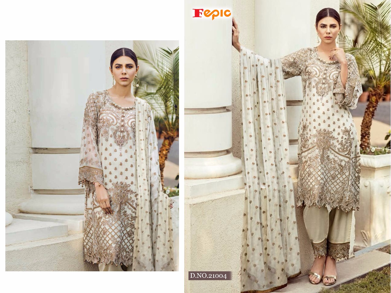 FEPIC Rosemeen pearls 21004 Salwar Kameez Georgette Singles