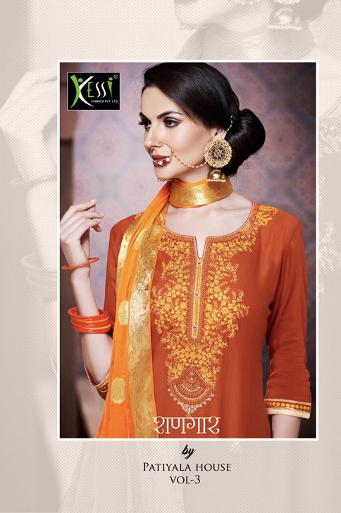 Kessi fabrics launch Shangar by patiala house vol 3 casual wear salwar kameez