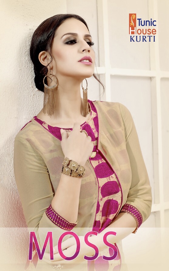 Tunic House presents moss casual fancy collection Of kurtis