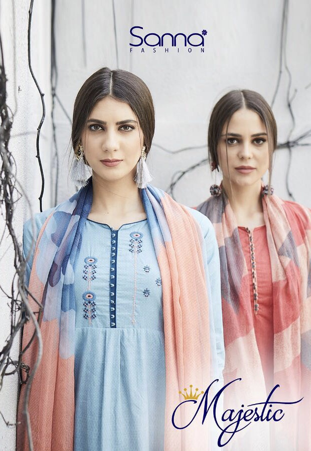 SANNA presents Majestic Exclusive collection  of salwar kameez