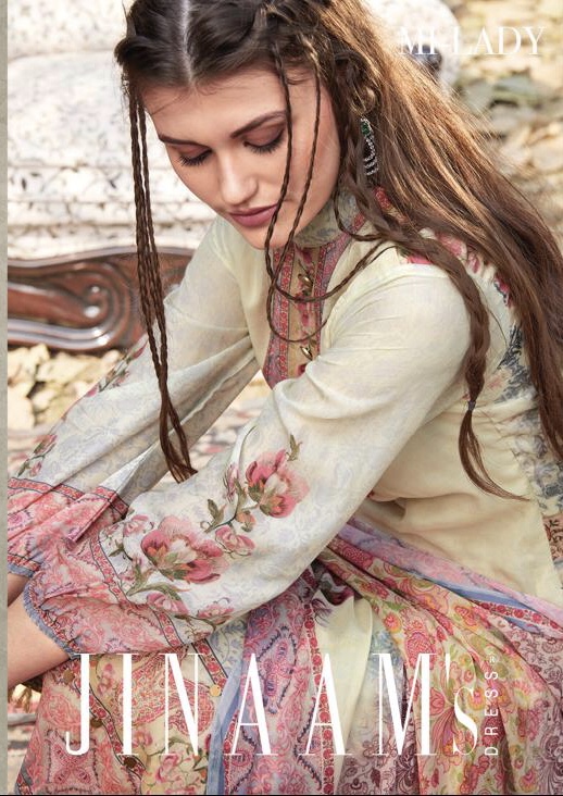 Jinaam presents Mi lady Beautiful heavy cotton silk concept of salwar kameez