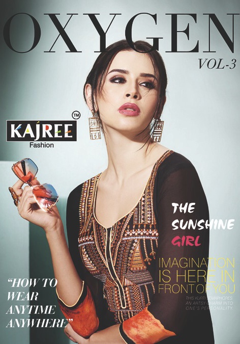 Kajree fashion launch oxygen vol 3 casual style kurtis concept