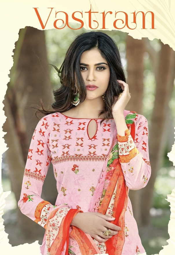 Shraddha designer presents vastram casual cotton wear salwar kameez