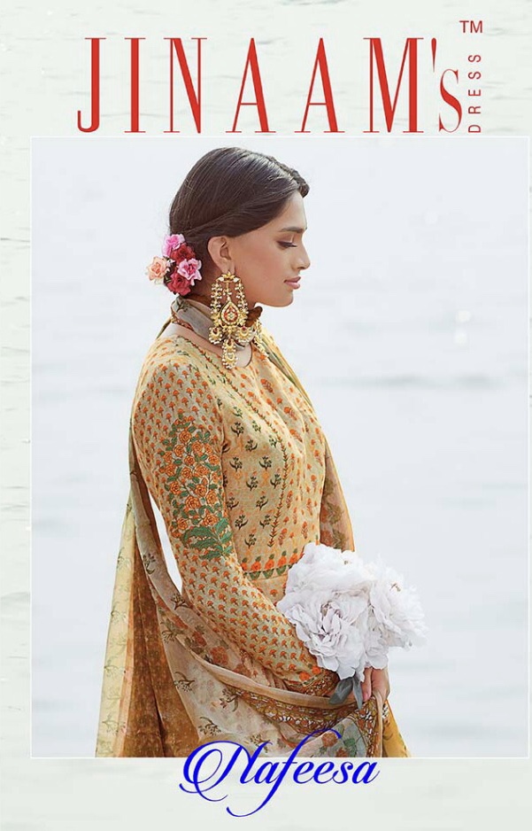 Jinaam dress p lTD presents nafeesa heavy traditional festive collection Of salwar kameez