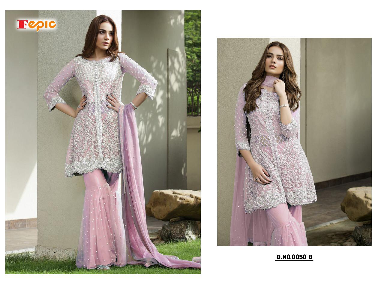 FEPIC SANOBER bLOCKBUSTER vol 4 0050 B Salwar Kameez Net Singles