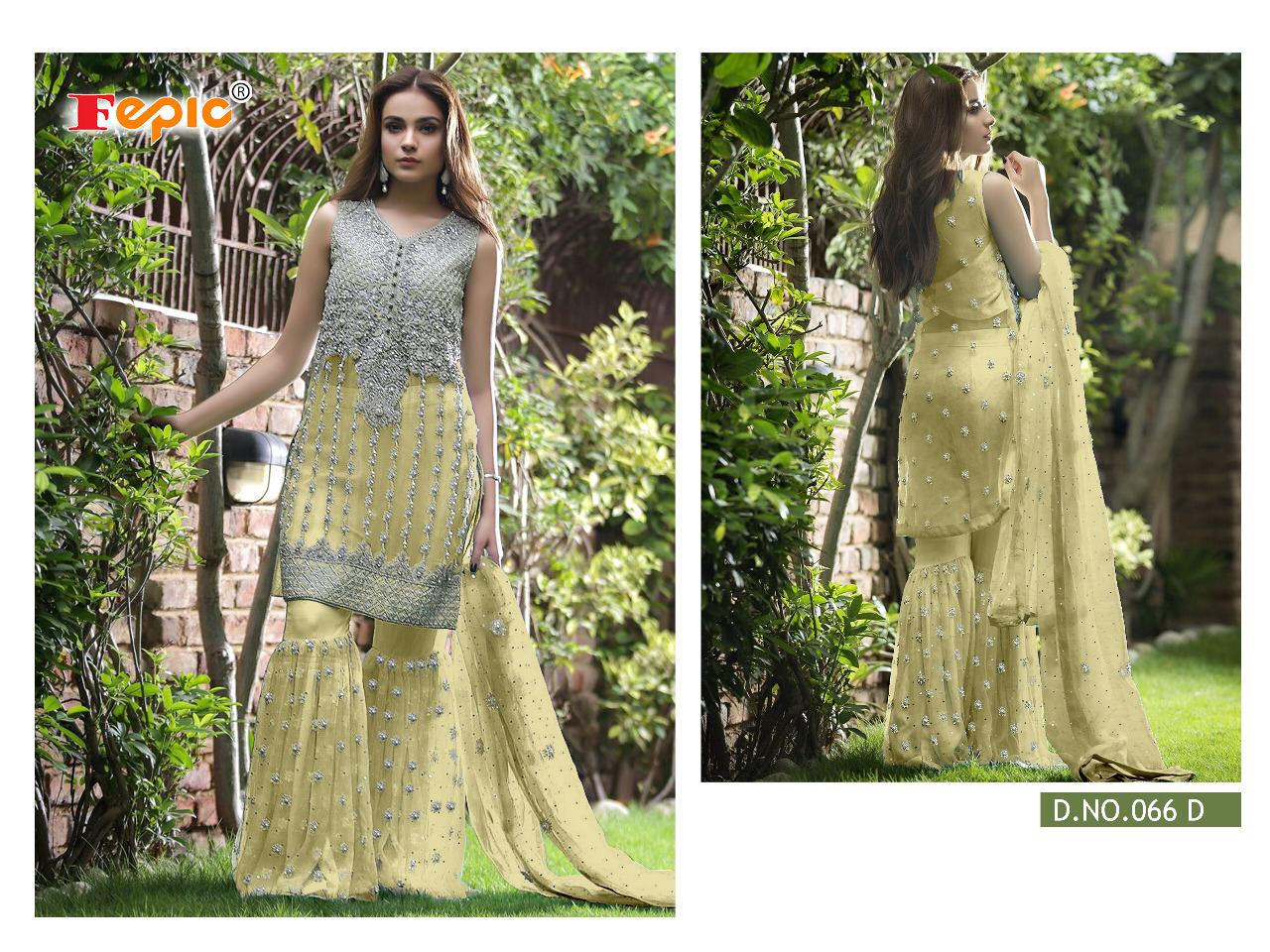 FEPIC SANOBER bLOCKBUSTER vOL 6 066 D Salwar Kameez Net Singles