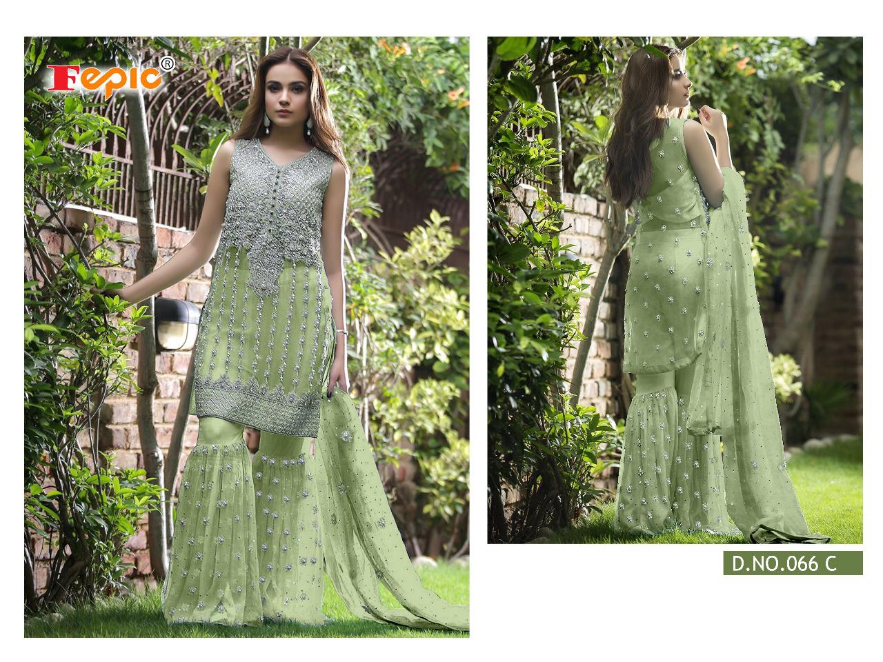 FEPIC SANOBER bLOCKBUSTER vOL 6 066 C Salwar Kameez Net Singles