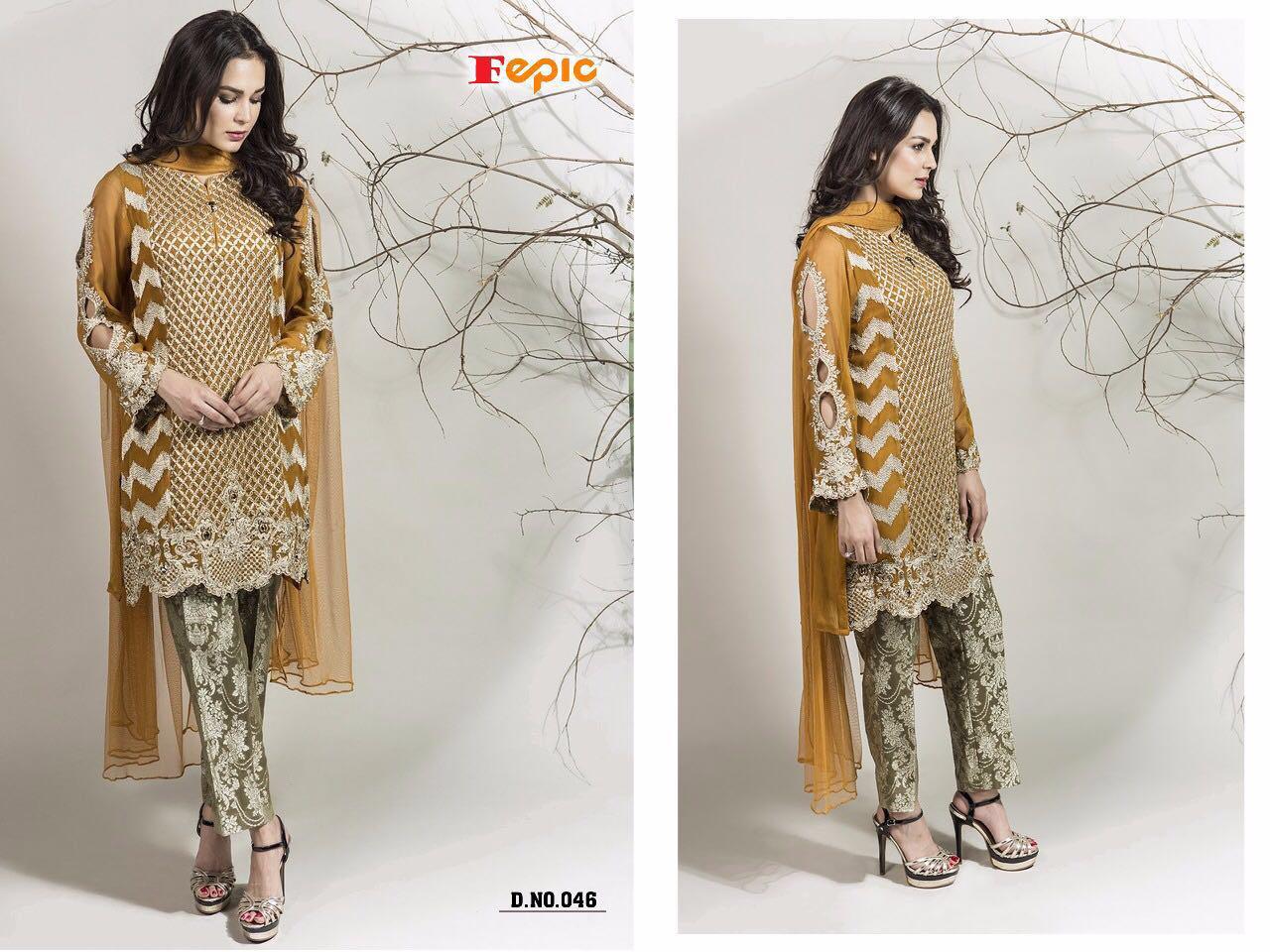 FEPIC SANOBER bLOCKBUSTER Vol 5 046 Salwar Kameez Georgette Singles