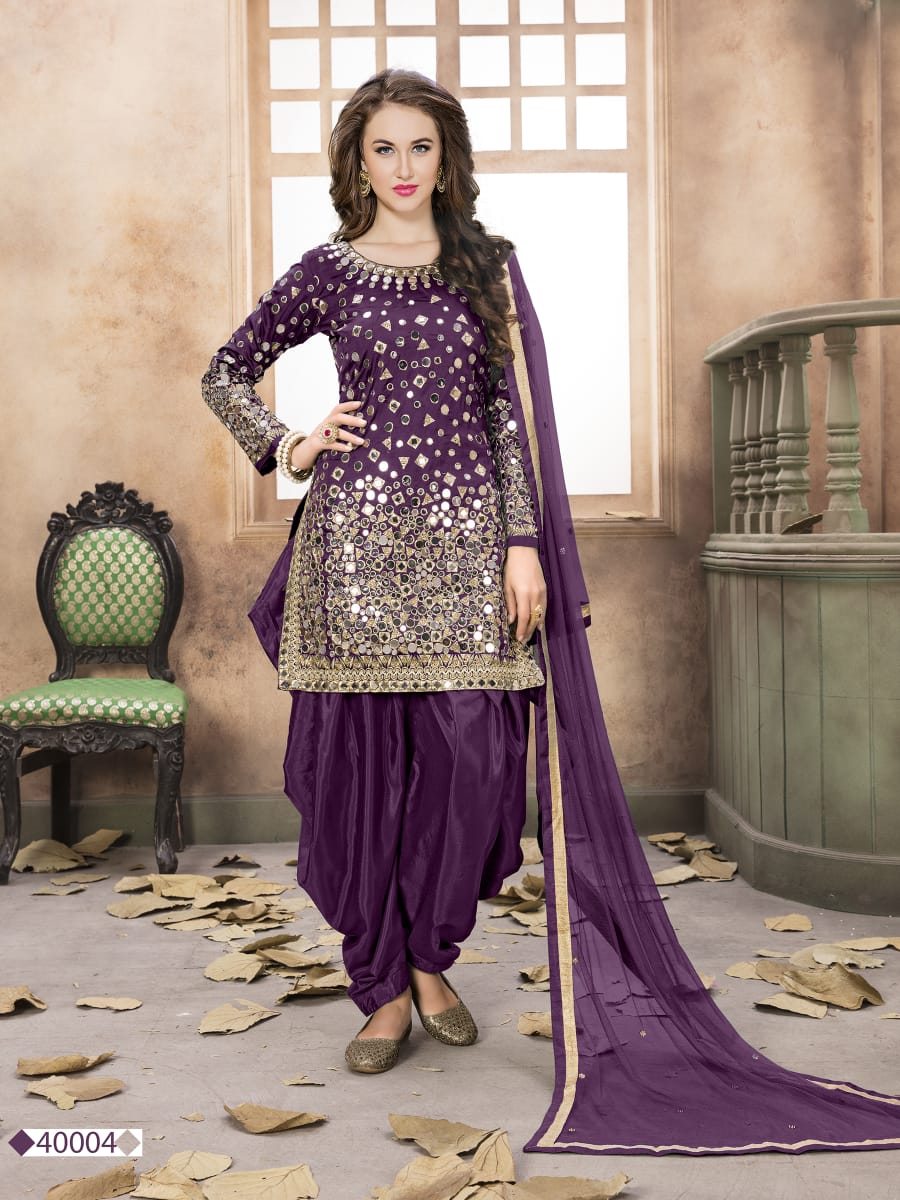 dani Twisha 40004 Salwar Kameez Taffeta silk Singles