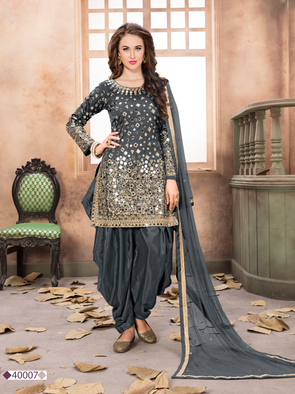 dani Twisha 40007 Salwar Kameez Taffeta silk Singles