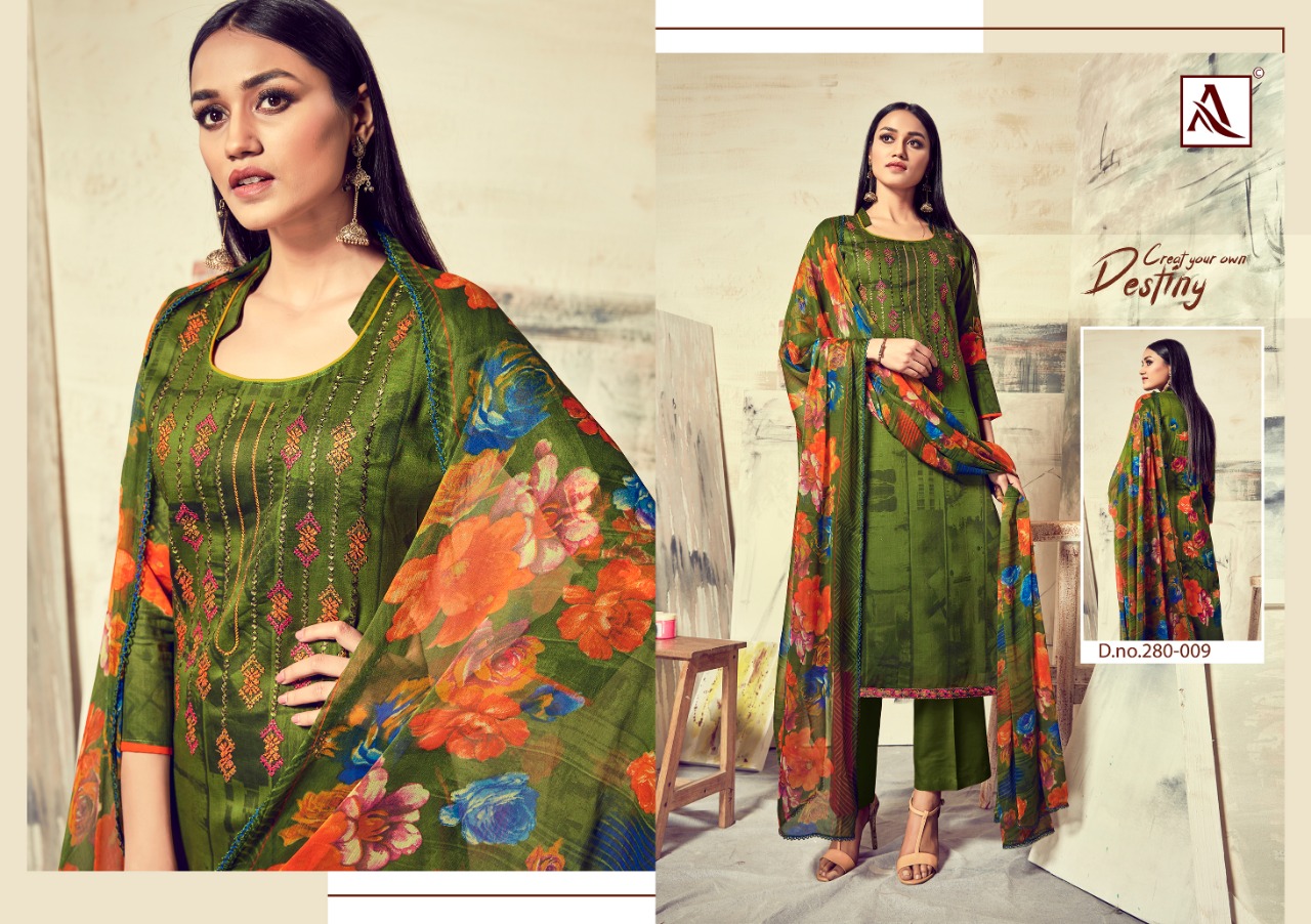 alok suits sareena colorful fancy collection of salwaar suits