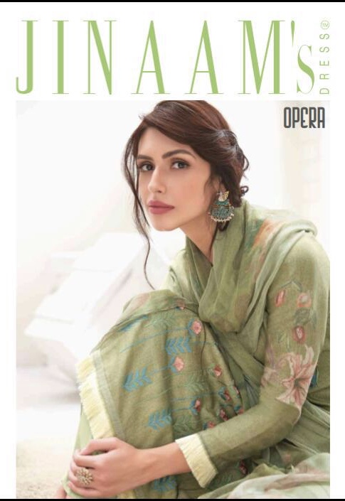 jinaam opera collection colorful fancy salwaar suit collection