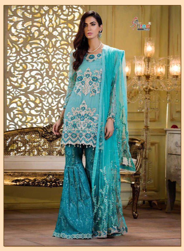 Shree fabs anaya vol 7 georgette salwar kameez collection