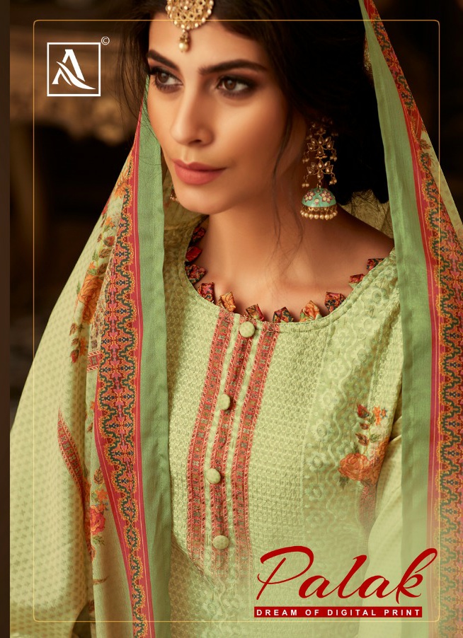 Alok suit palak beautifully digital printed Salwar suits in wholesale price