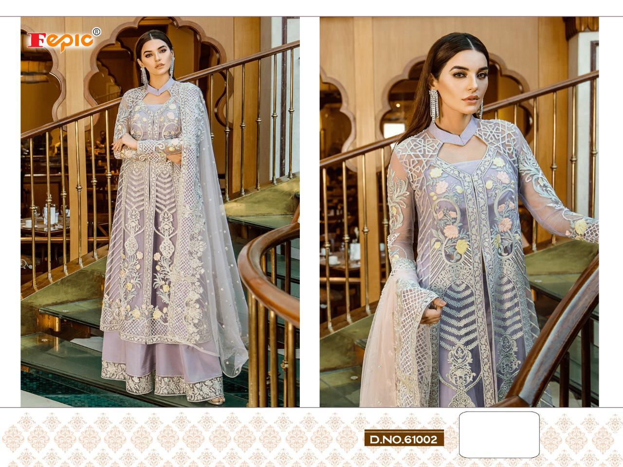 FEPIC Rosemeen Clouds 61002 Salwar Kameez Georgette Net Singles