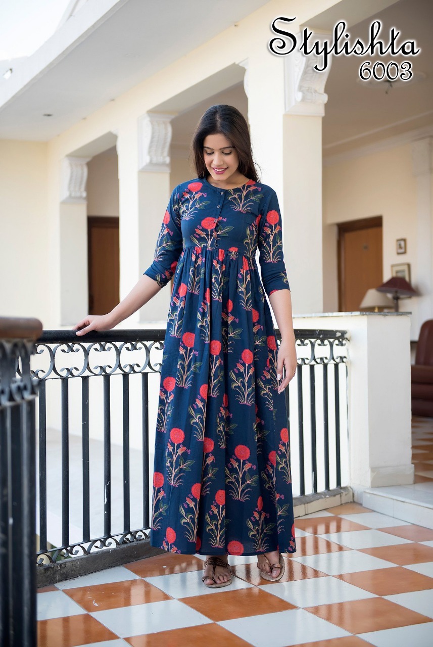 Stylishta Stylishta 6003  Indo Western Maslin Singles