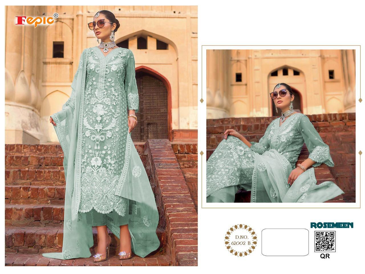 FEPIC Rosemeen  62002 b Salwar Kameez Net Singles