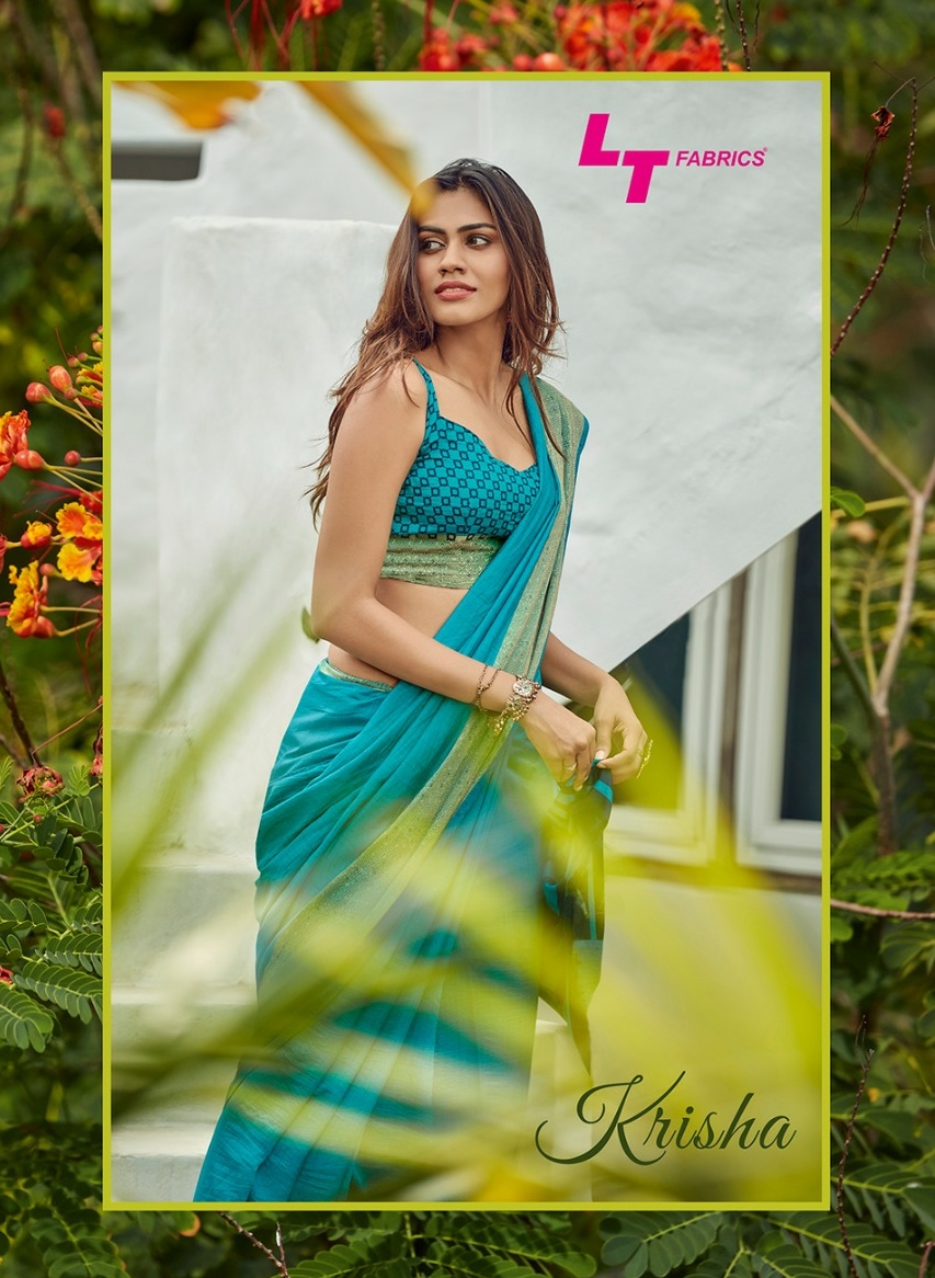 LT fashion krisha innovative style beautifully Sarees in attractive rates