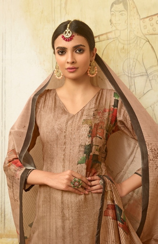 Belliza Evana attractive look classic trendy look Salwar suits