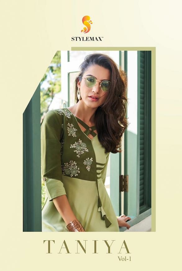 Stylemax taniya vol 1 gorgeous stunning look Stylishly Designed Kurties