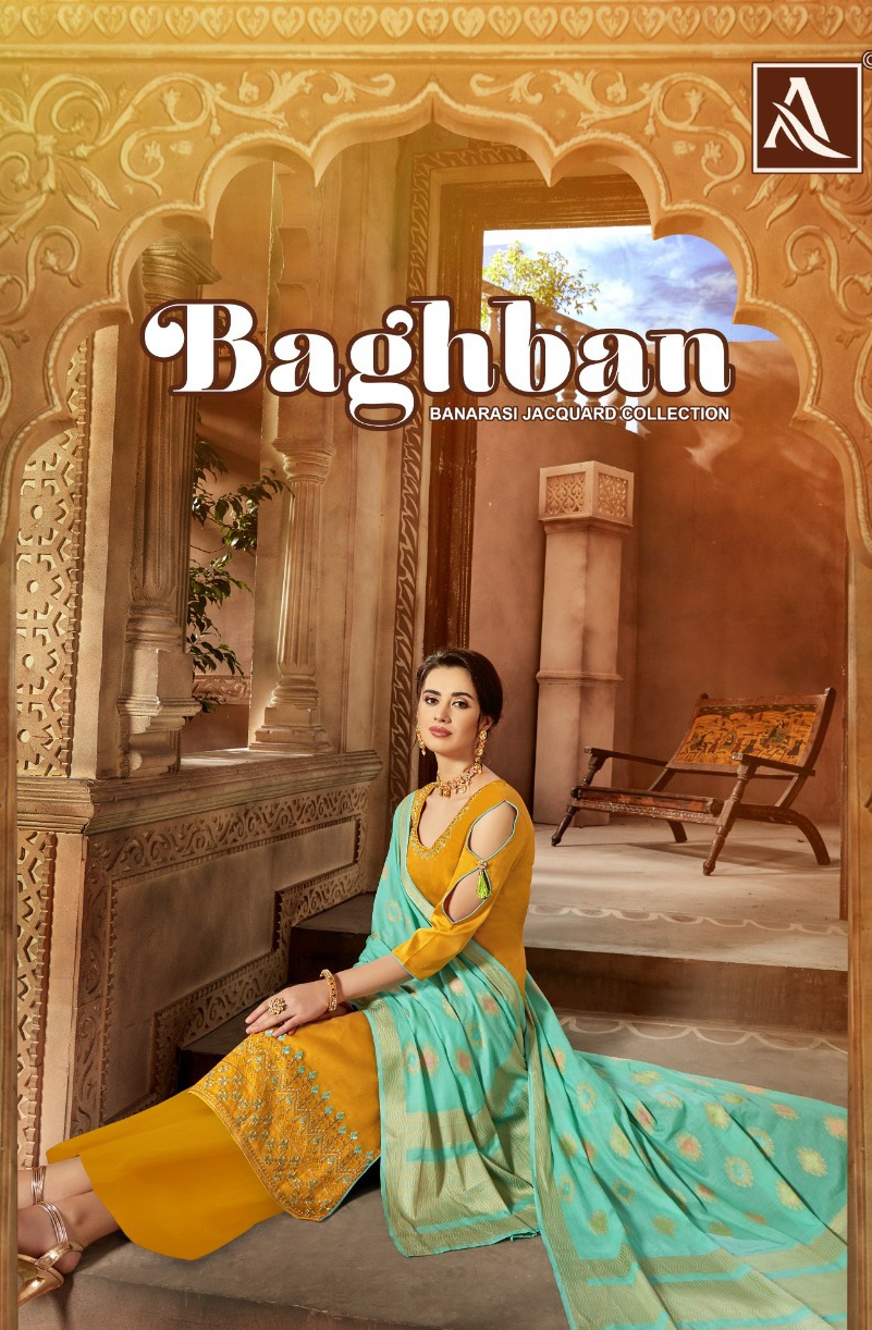 Alok suit baghban attractive and modern Stylish classic trendy Salwar suits