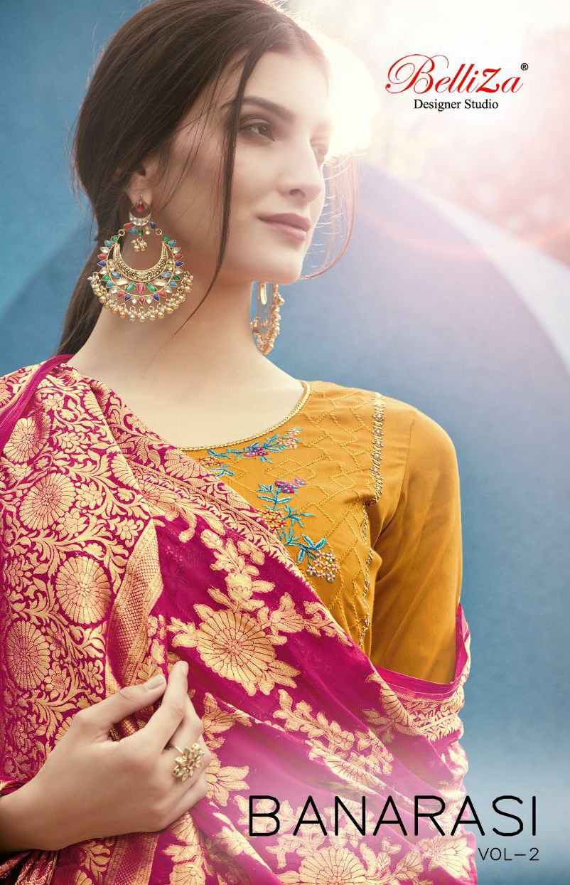 Belliza banarasi vol 2 gorgeous stunning look beautifully designed Salwar suits