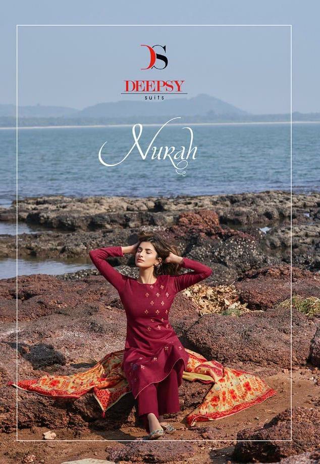 deepsy suits nurah Pure Jam cotton exclusive Digitall Print salwar suit catalog