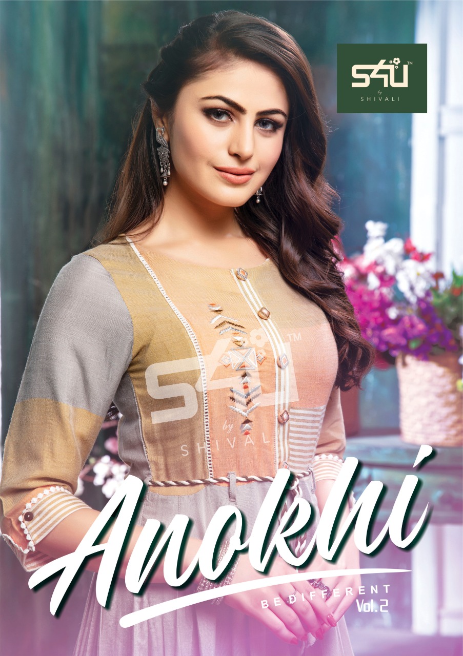 S4u by shivalilaunches anokhi vol 02 wholesale prise kurties  catlog