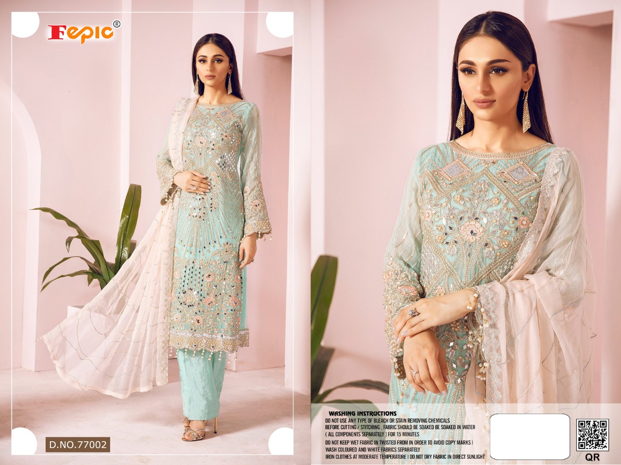 FEPIC Classic 77002 Salwar Kameez Georgette Singles