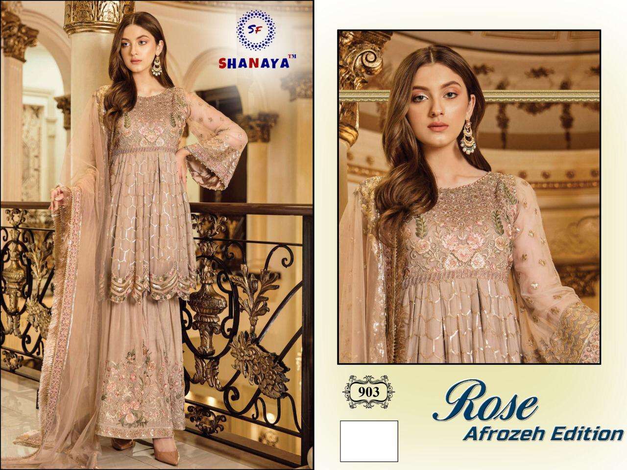 shanaya rose afrozeh edition 903 Salwar Kameez Singles