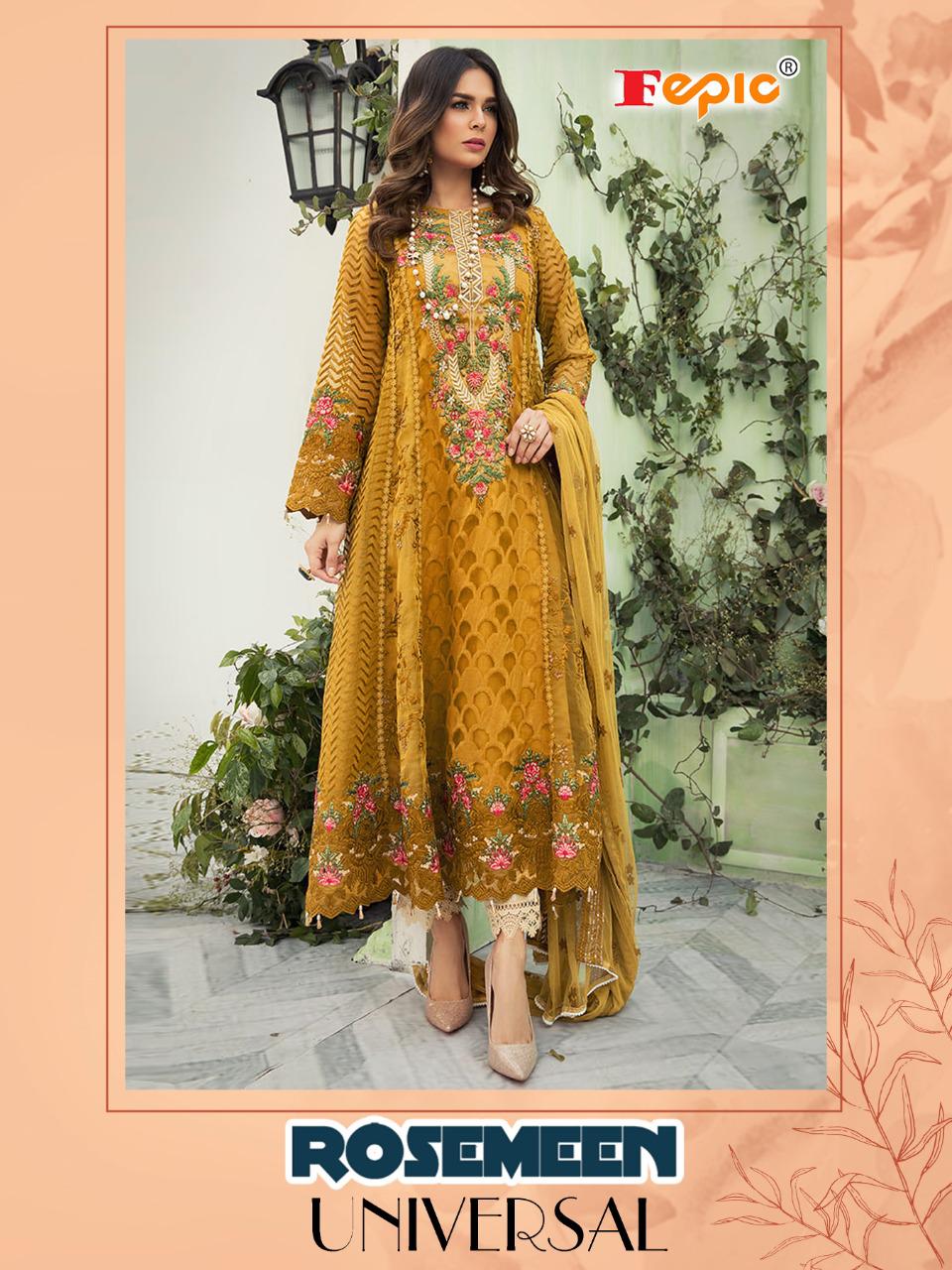 fepic rosemeen universal colorful fancy collection of salwaar suits