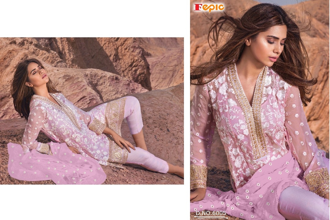 FEPIC Rosemeen eid collection 6005 Salwar Kameez Georgette Singles