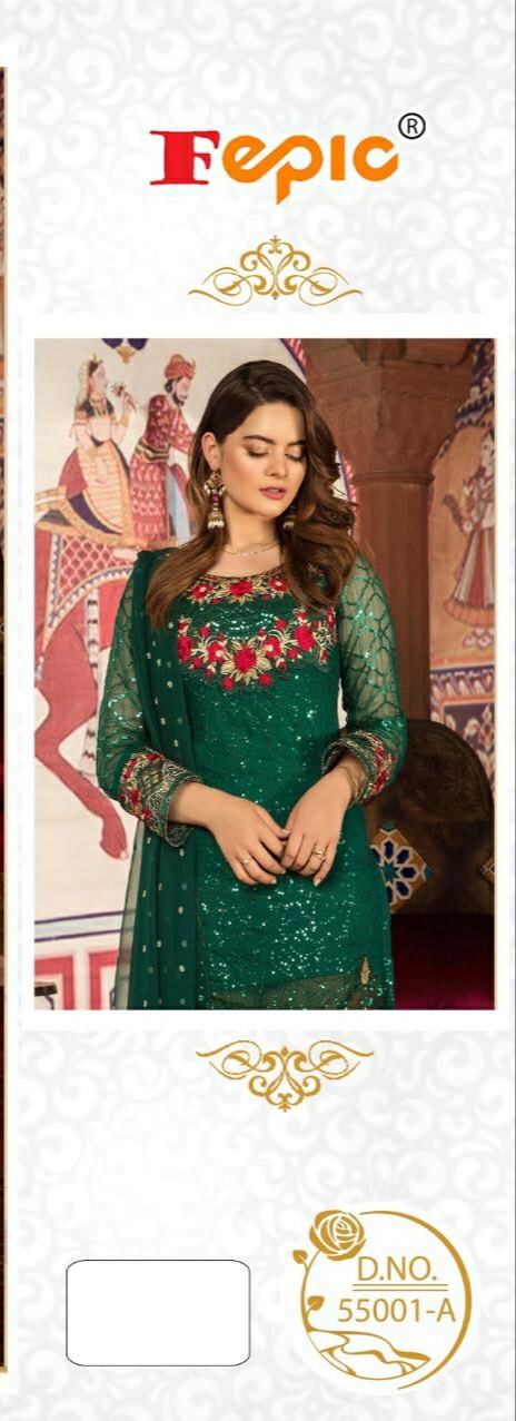 fepic rosemeen fantasy decent look salwar suit catalog