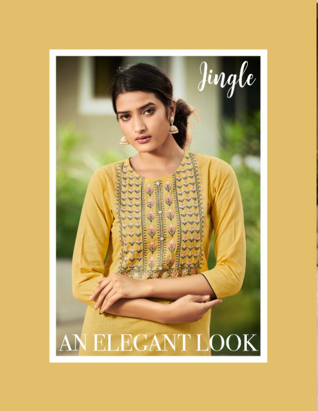 100 Miles jingle cotton  authentic fabric kurti with combo pant catalog