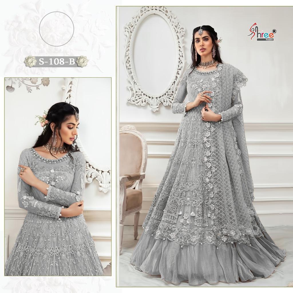 shree fab S 108 B Salwar Kameez Georgget Singles