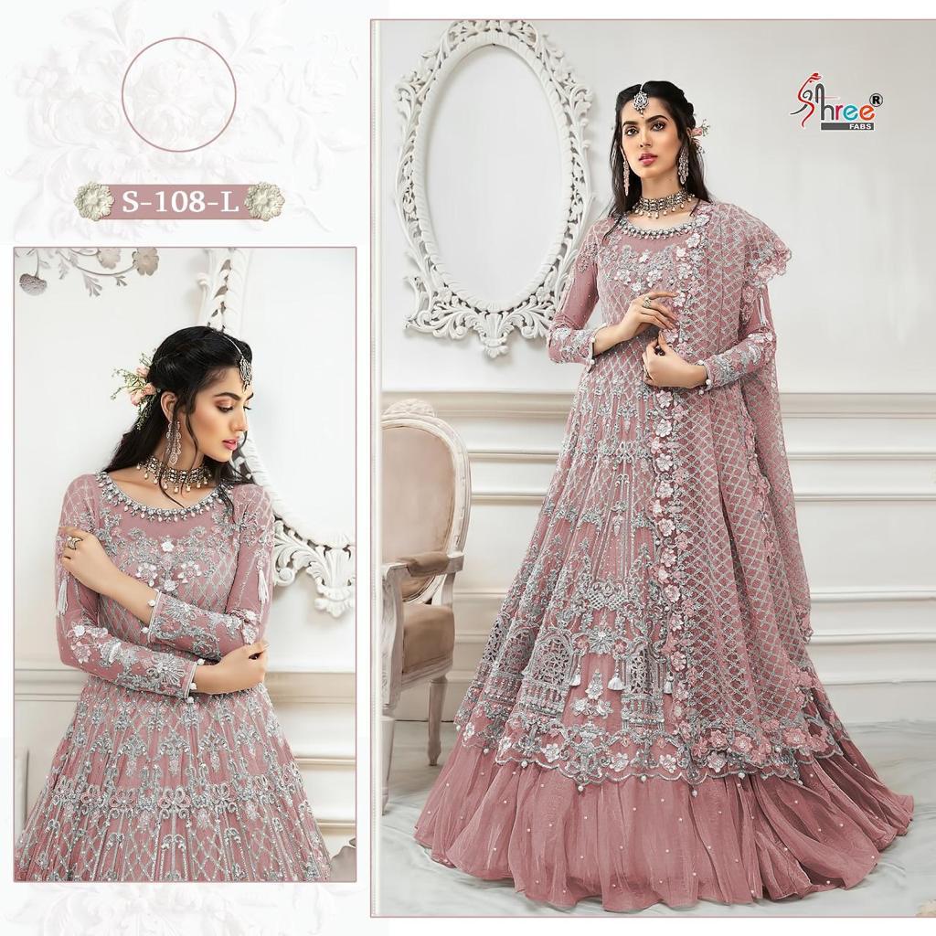 shree fab S 108 L Salwar Kameez Georgget Singles