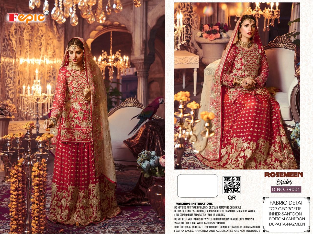 FEPIC ROSEMEEN  39001 SINGLE  Salwar Kameez Georgette Singles