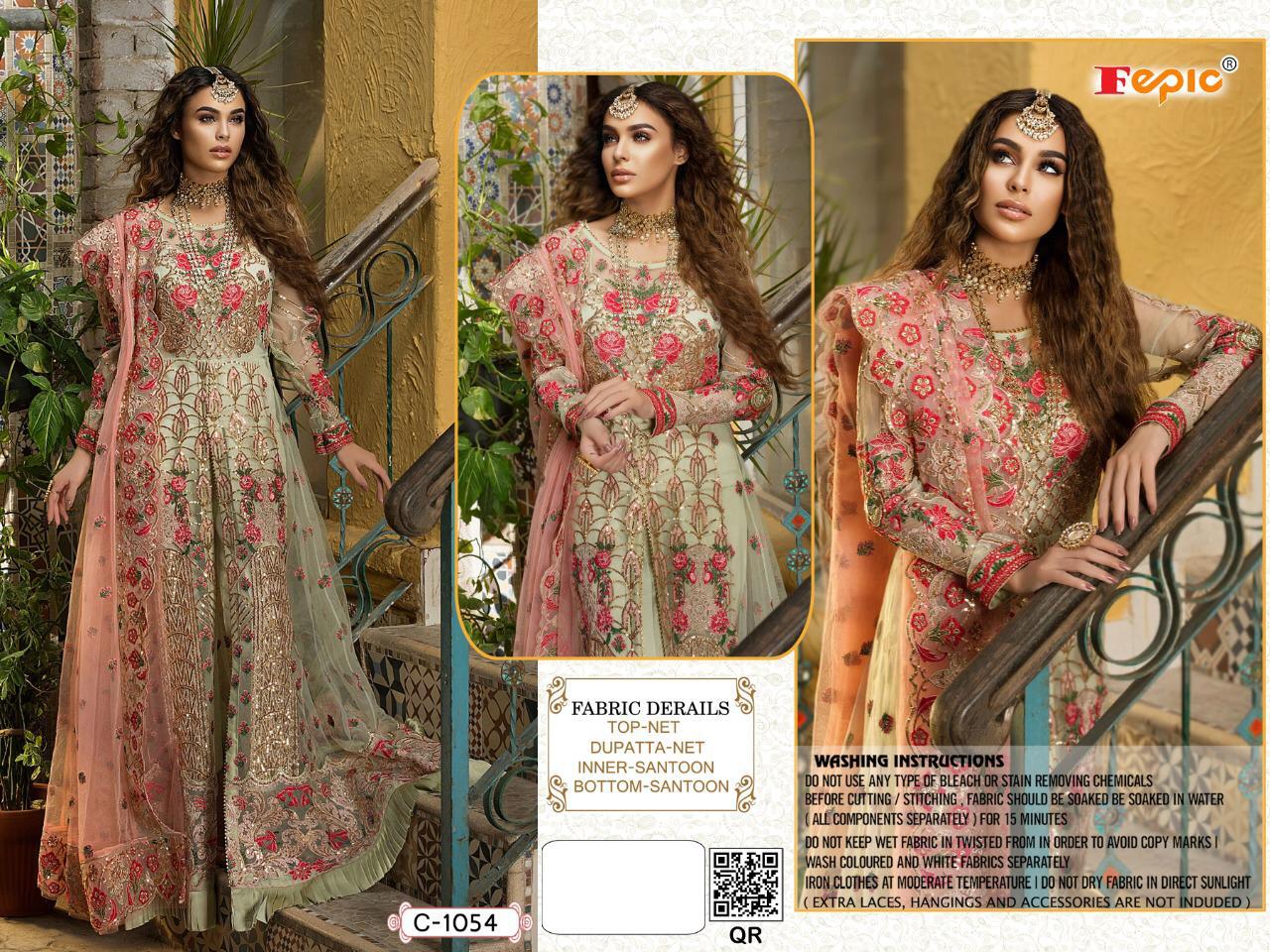 FEPIC FEPIC C 1054   Salwar Kameez Georgette Singles