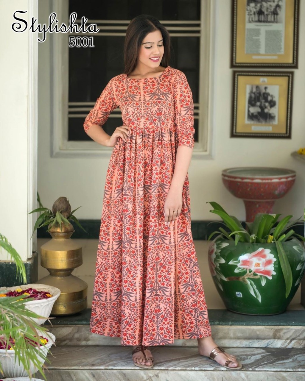 Stylishta Stylishta 5001 Kurti Maslin Singles