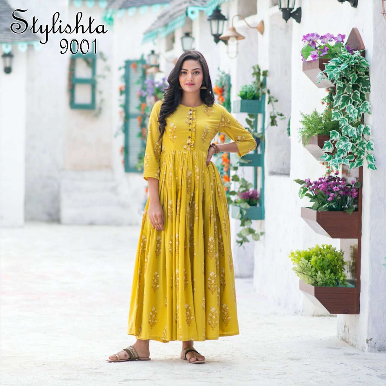 Stylishta Stylishta 9001 Kurti Maslin Singles