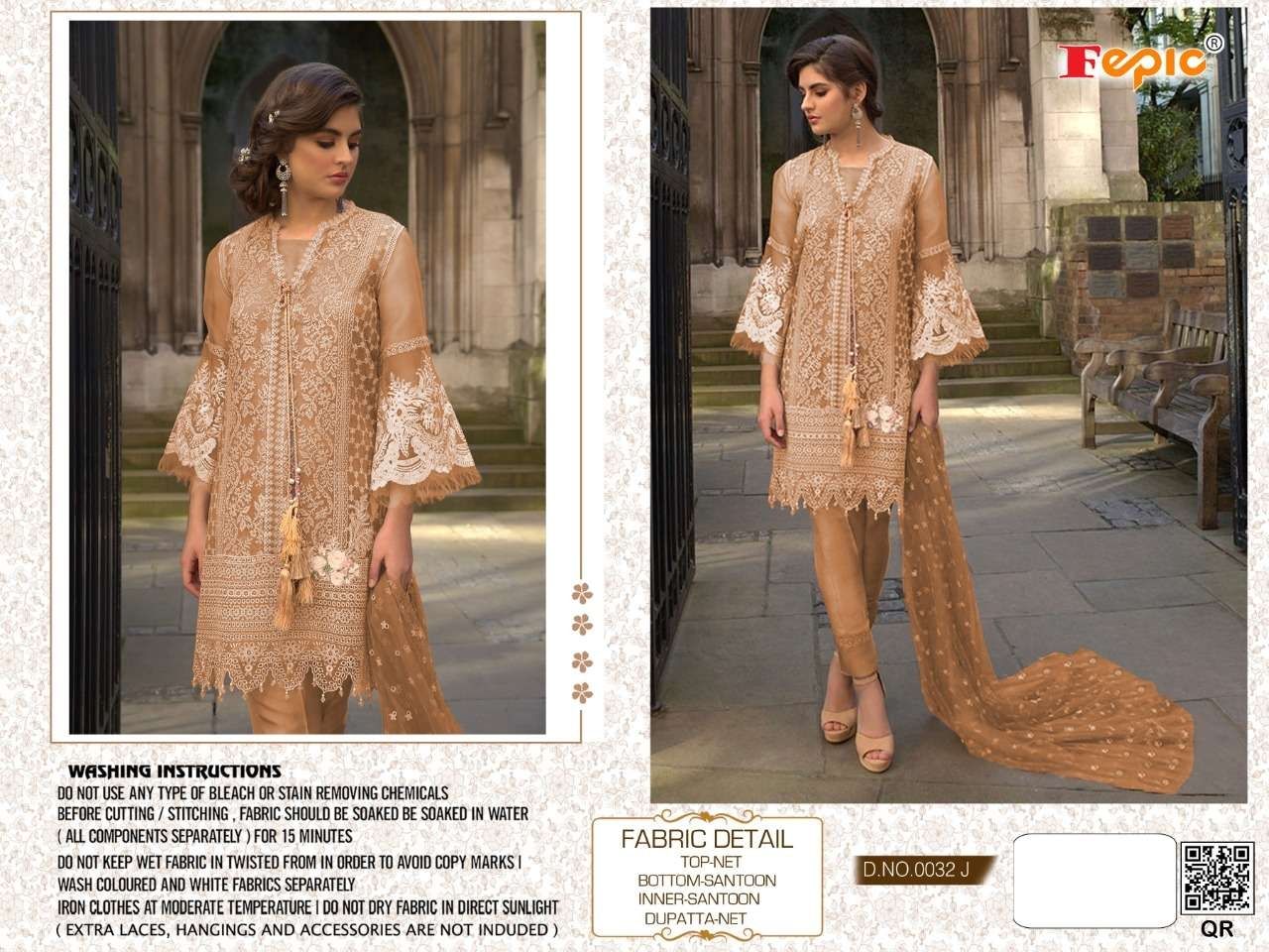 FEPIC FEPIC 0032 J SINGLE  Salwar Kameez GEORGETTE Singles