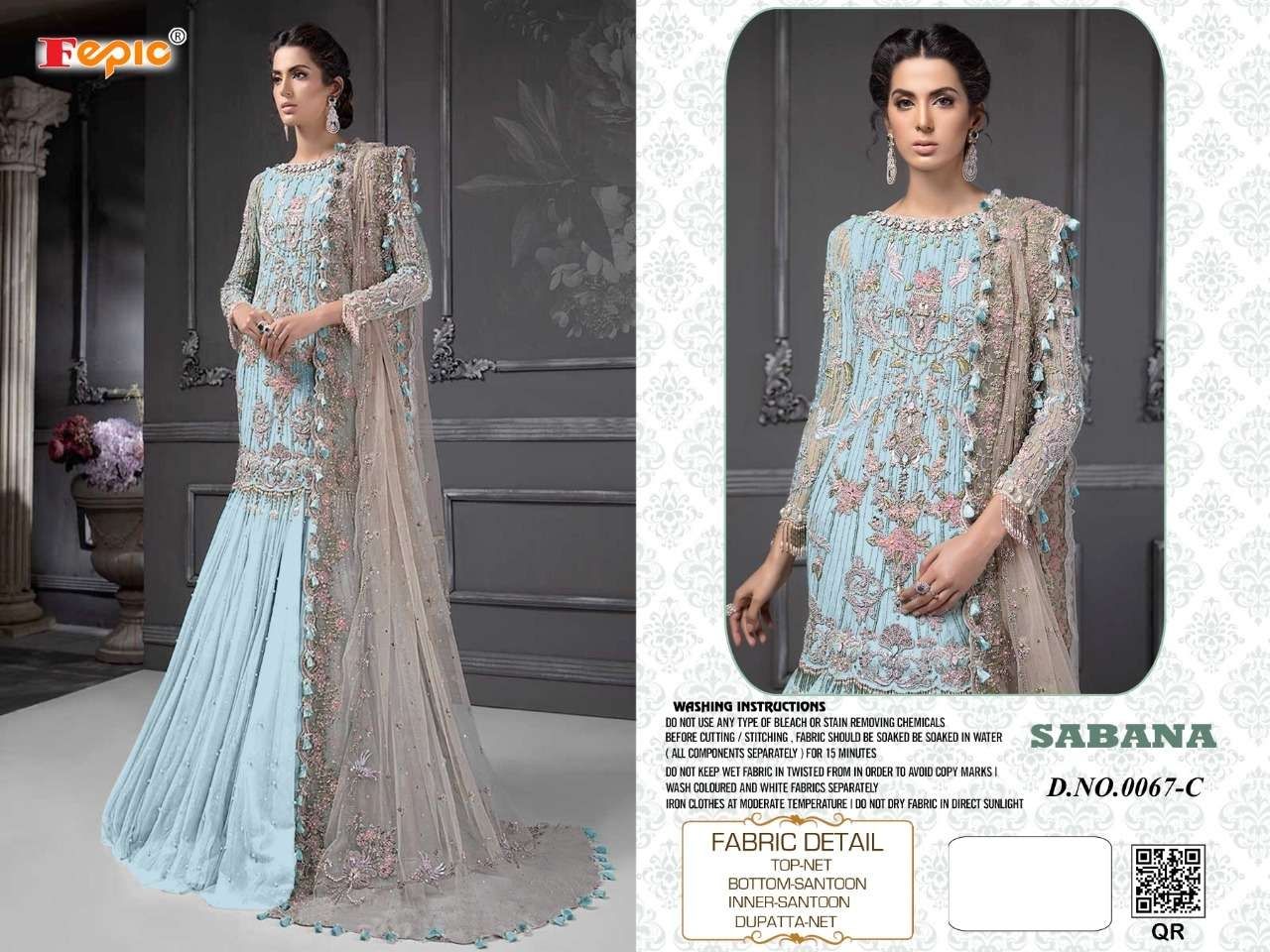 FEPIC FEPIC 0067 C SINGLE  Salwar Kameez GEORGETTE Singles