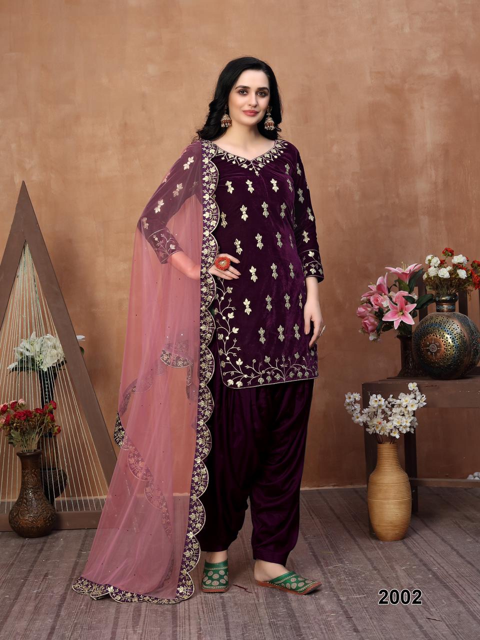 dani Twisha 2002 Salwar Kameez Velvet Singles