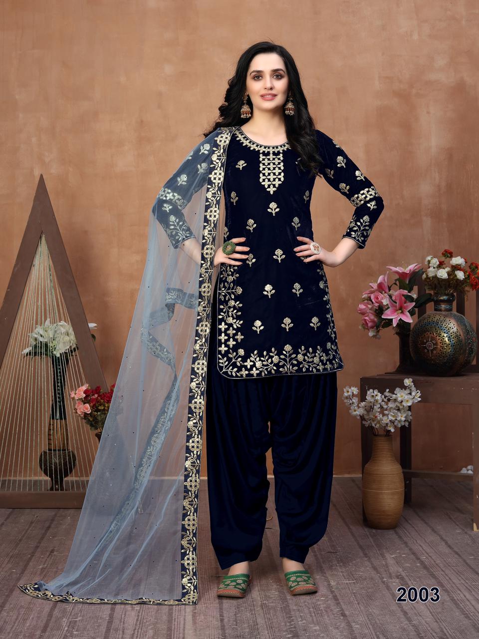 dani Twisha 2003 Salwar Kameez Velvet Singles