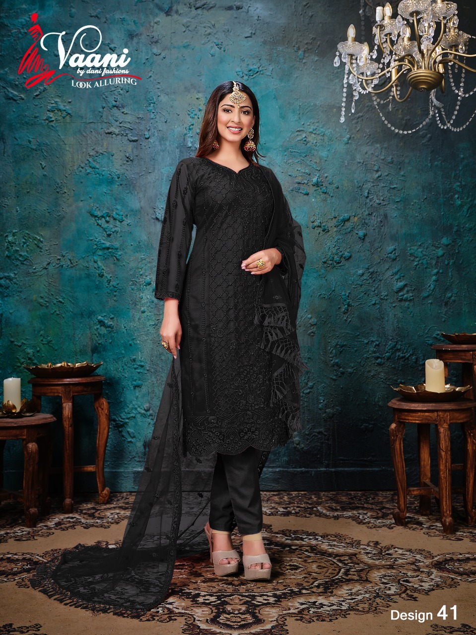 dani Vaani 41 Salwar Kameez Net Singles