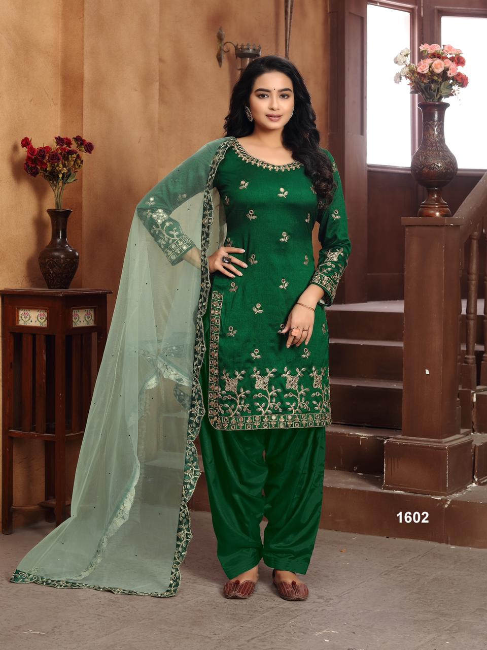 dani Aanaya 1602 Salwar Kameez Art silk Singles