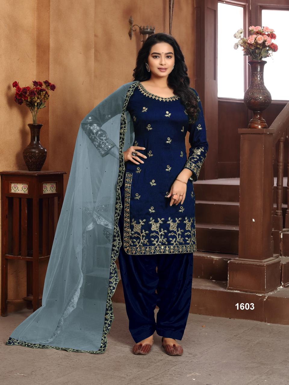 dani Aanaya 1603 Salwar Kameez Art silk Singles